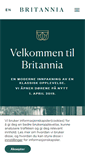 Mobile Screenshot of britannia.no