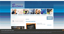 Desktop Screenshot of britannia.pl