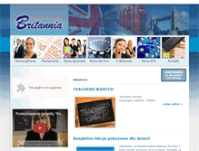 Tablet Screenshot of britannia.pl